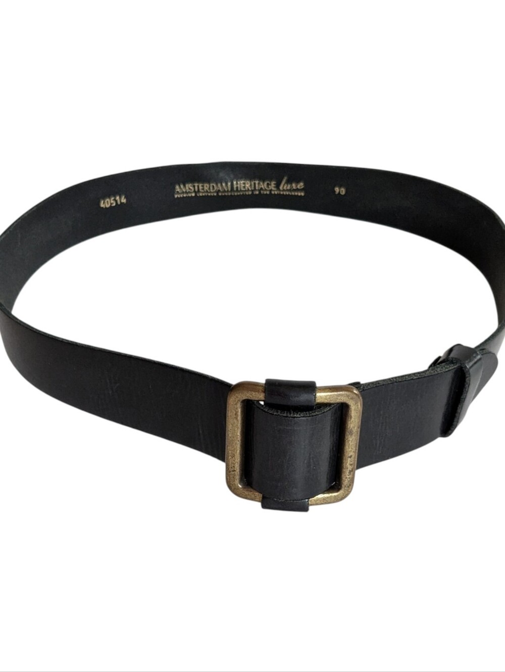 Amsterdam Heritage Bella Classic Leather Belt Size Medium